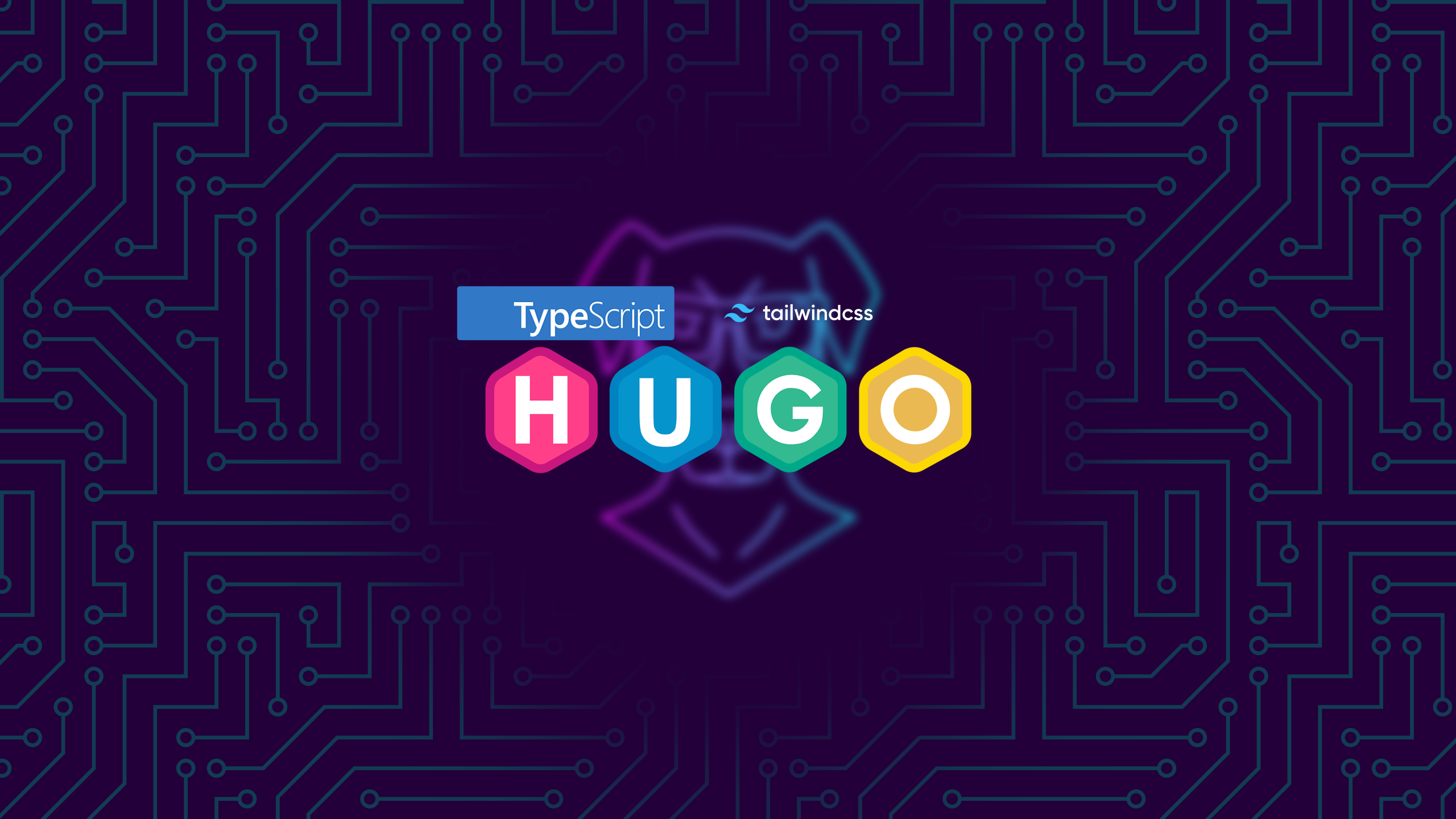 HUGO, Tailwind & TypeScript